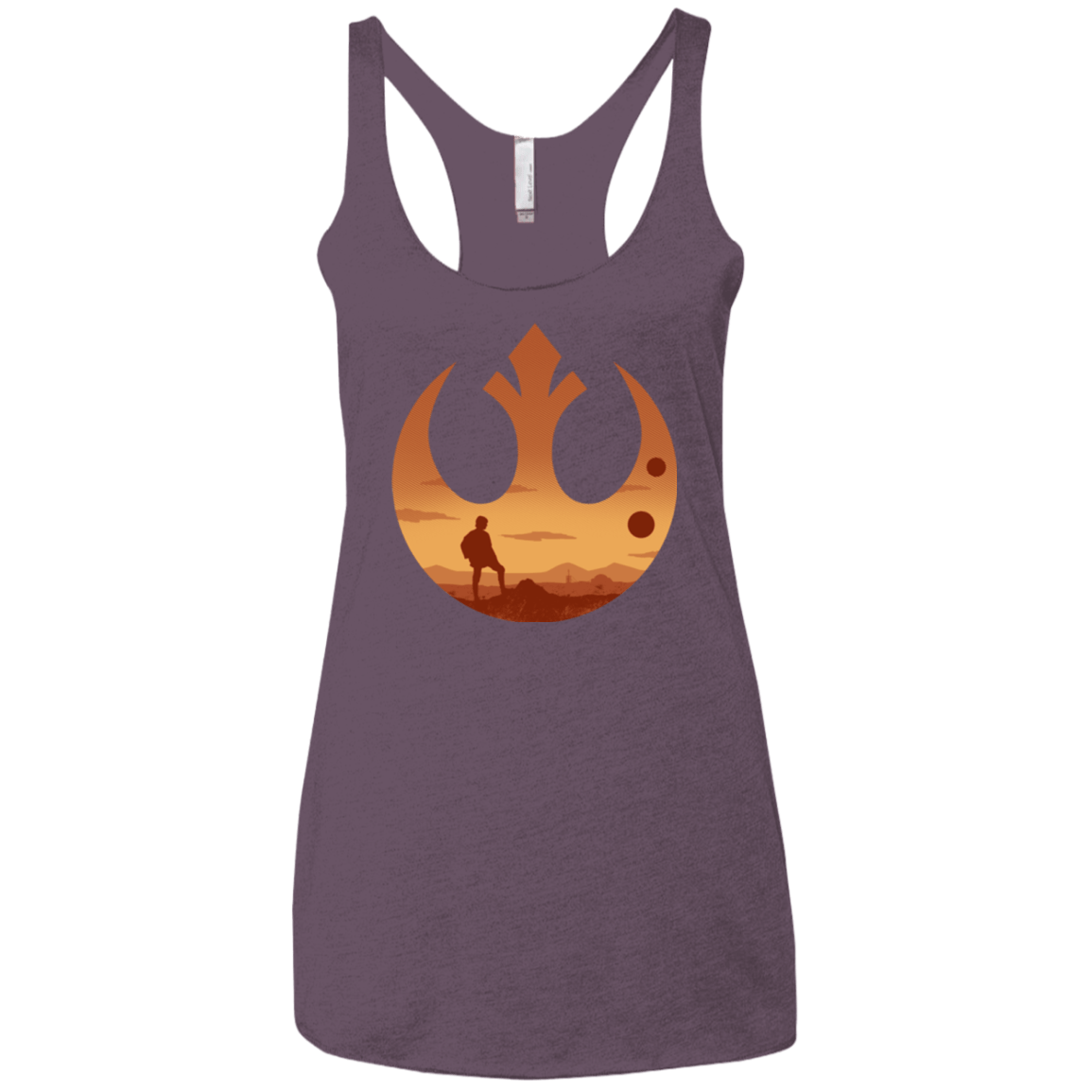 T-Shirts Vintage Purple / X-Small A New Future Women's Triblend Racerback Tank