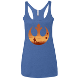 T-Shirts Vintage Royal / X-Small A New Future Women's Triblend Racerback Tank