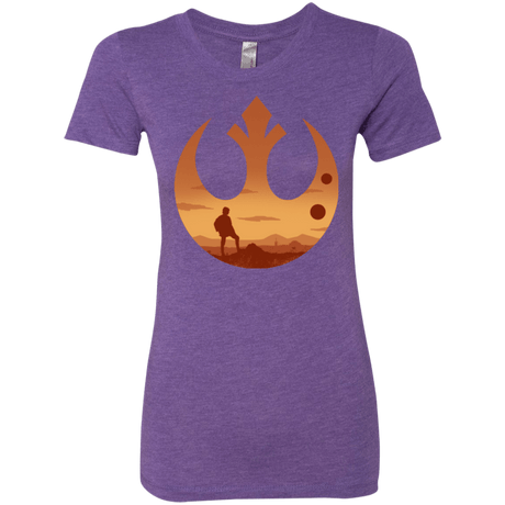 T-Shirts Purple Rush / Small A New Future Women's Triblend T-Shirt