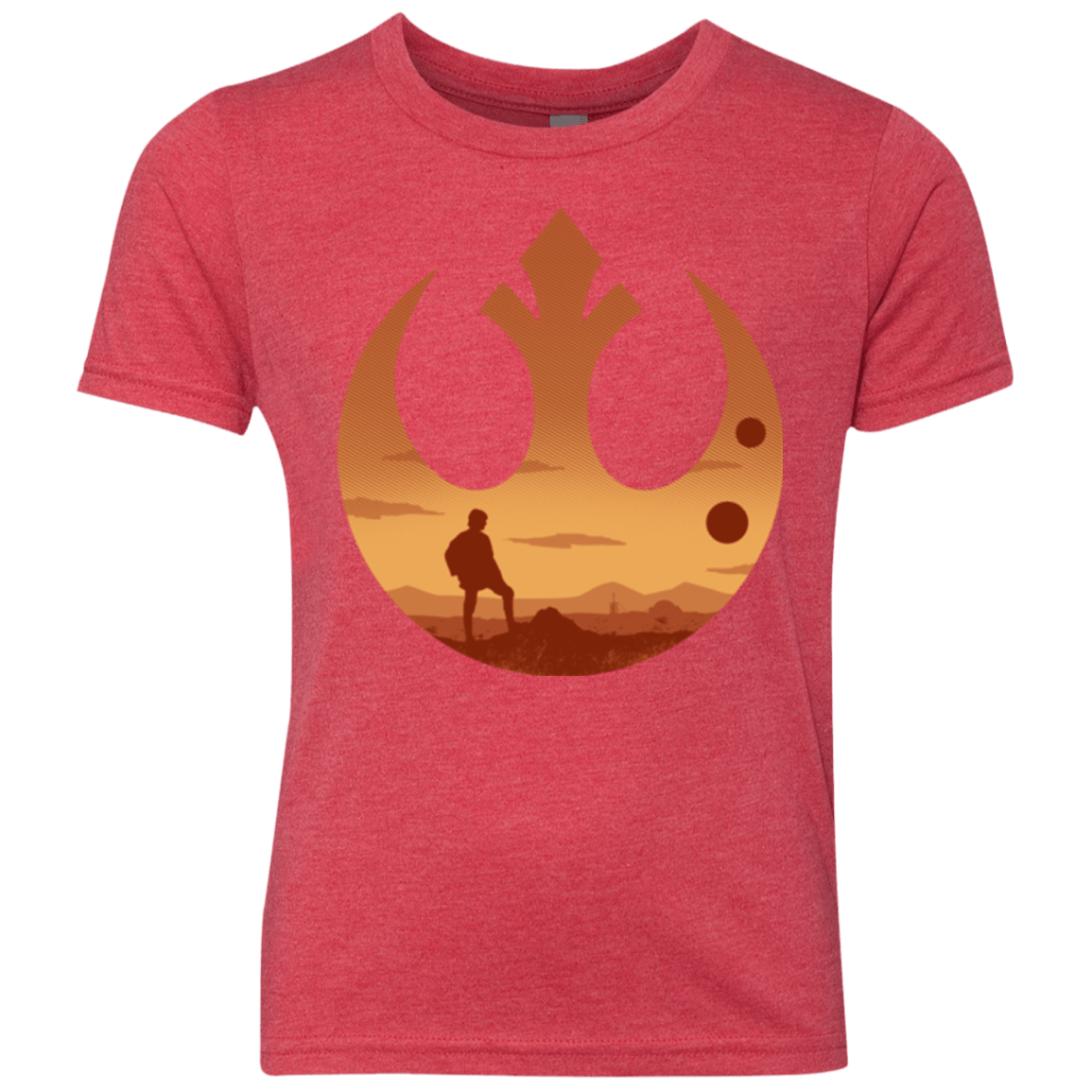 T-Shirts Vintage Red / YXS A New Future Youth Triblend T-Shirt