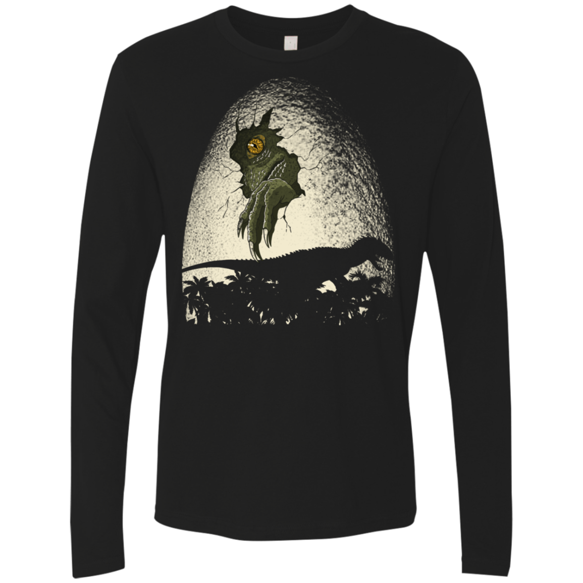 T-Shirts Black / S A Nightmare is Born Men's Premium Long Sleeve