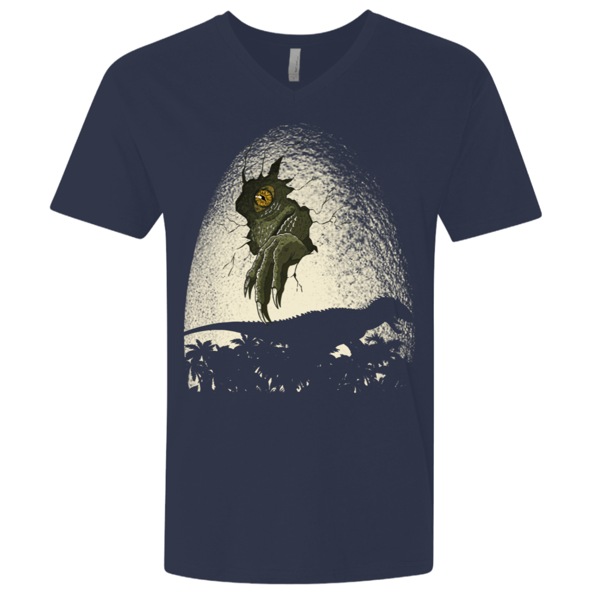 T-Shirts Midnight Navy / X-Small A Nightmare is Born Men's Premium V-Neck