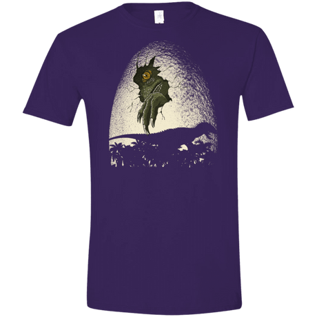 T-Shirts Purple / S A Nightmare is Born Men's Semi-Fitted Softstyle
