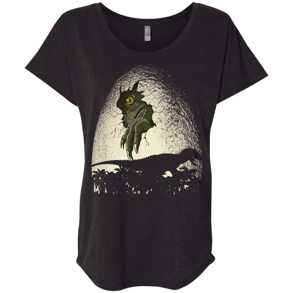 T-Shirts Vintage Black / X-Small A Nightmare is Born Triblend Dolman Sleeve