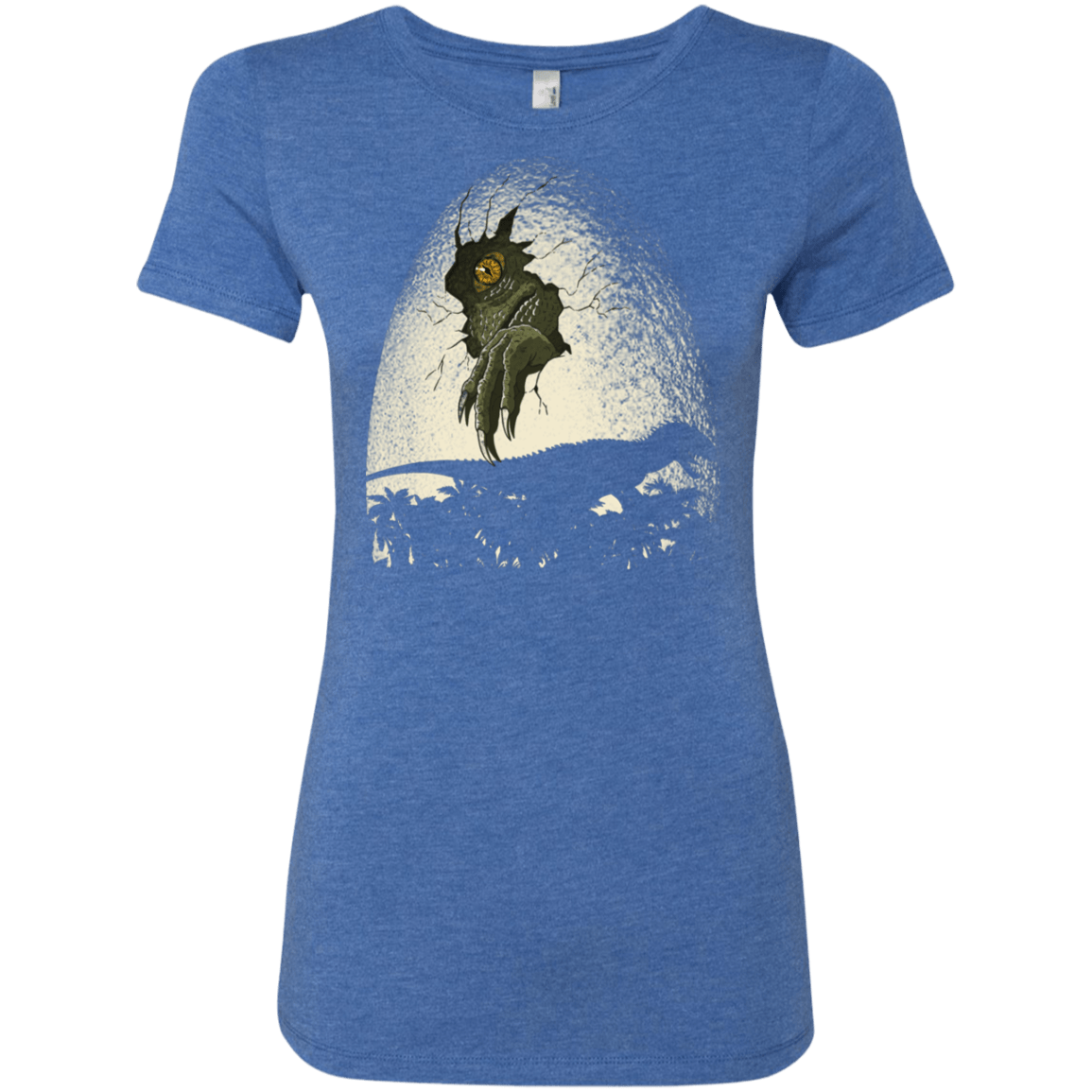 T-Shirts Vintage Royal / S A Nightmare is Born Women's Triblend T-Shirt