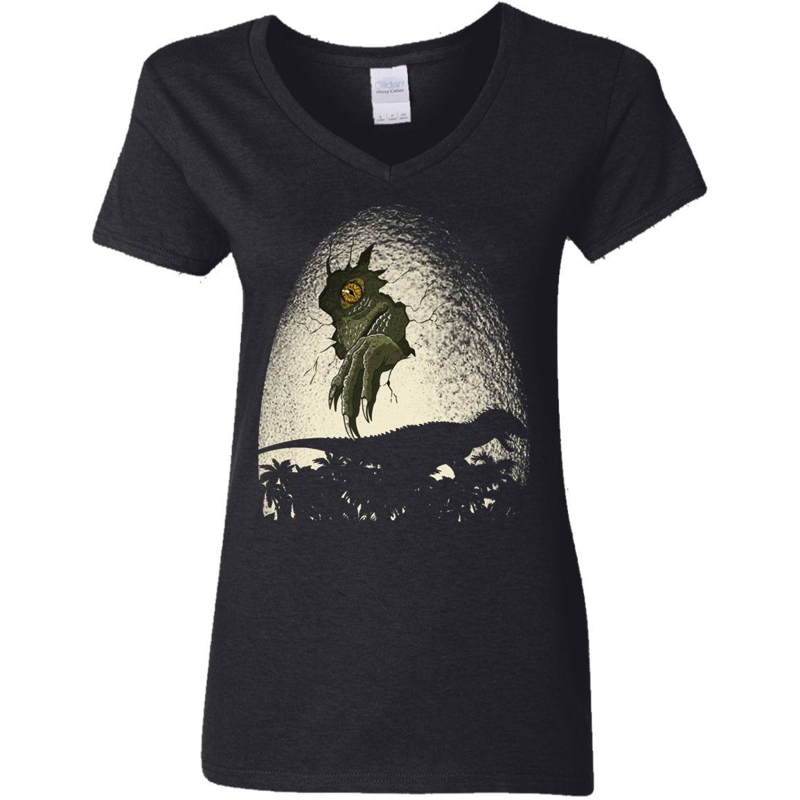 T-Shirts Black / S A Nightmare is Born Women's V-Neck T-Shirt