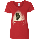 T-Shirts Red / S A Nightmare is Born Women's V-Neck T-Shirt