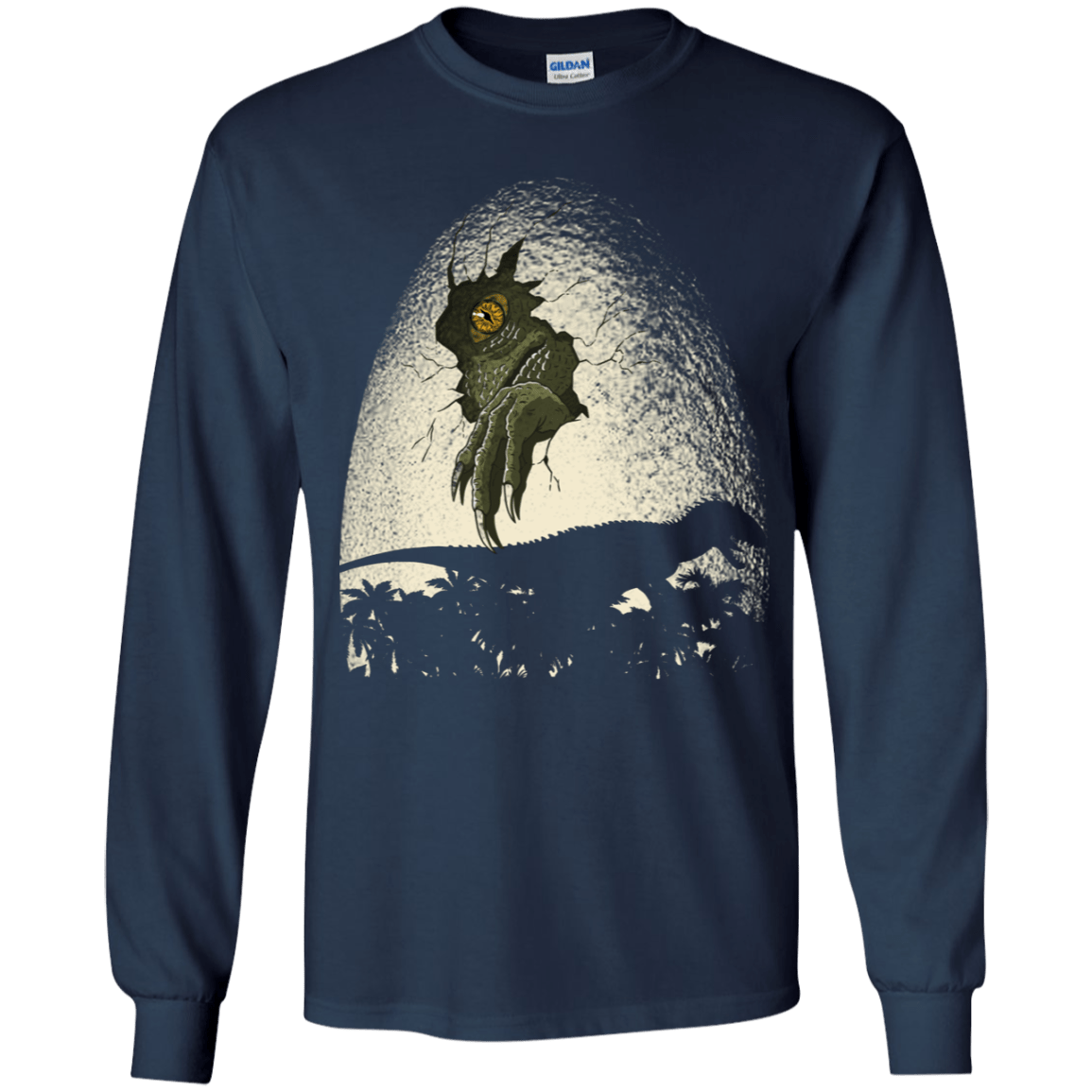 T-Shirts Navy / YS A Nightmare is Born Youth Long Sleeve T-Shirt