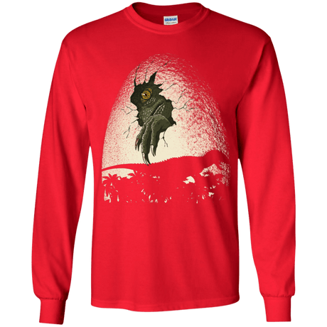 T-Shirts Red / YS A Nightmare is Born Youth Long Sleeve T-Shirt