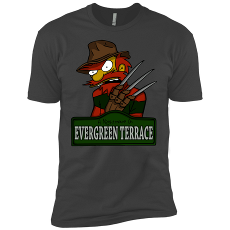 T-Shirts Heavy Metal / YXS A Nightmare on Springfield Sin Tramas Boys Premium T-Shirt