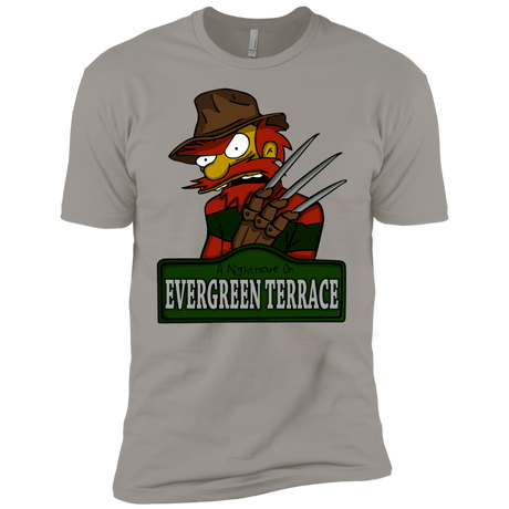 T-Shirts Light Grey / YXS A Nightmare on Springfield Sin Tramas Boys Premium T-Shirt