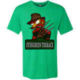 T-Shirts Envy / Small A Nightmare on Springfield Sin Tramas Men's Triblend T-Shirt