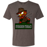 T-Shirts Macchiato / Small A Nightmare on Springfield Sin Tramas Men's Triblend T-Shirt
