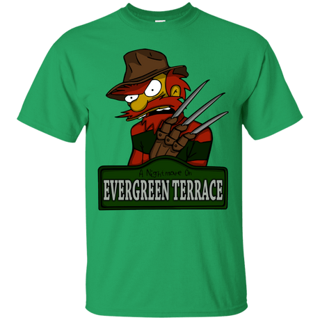 T-Shirts Irish Green / Small A Nightmare on Springfield Sin Tramas T-Shirt