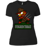 T-Shirts Black / X-Small A Nightmare on Springfield Sin Tramas Women's Premium T-Shirt