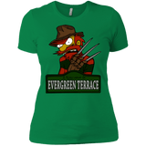 T-Shirts Kelly Green / X-Small A Nightmare on Springfield Sin Tramas Women's Premium T-Shirt