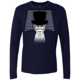 T-Shirts Midnight Navy / Small A One Or A Zero Men's Premium Long Sleeve