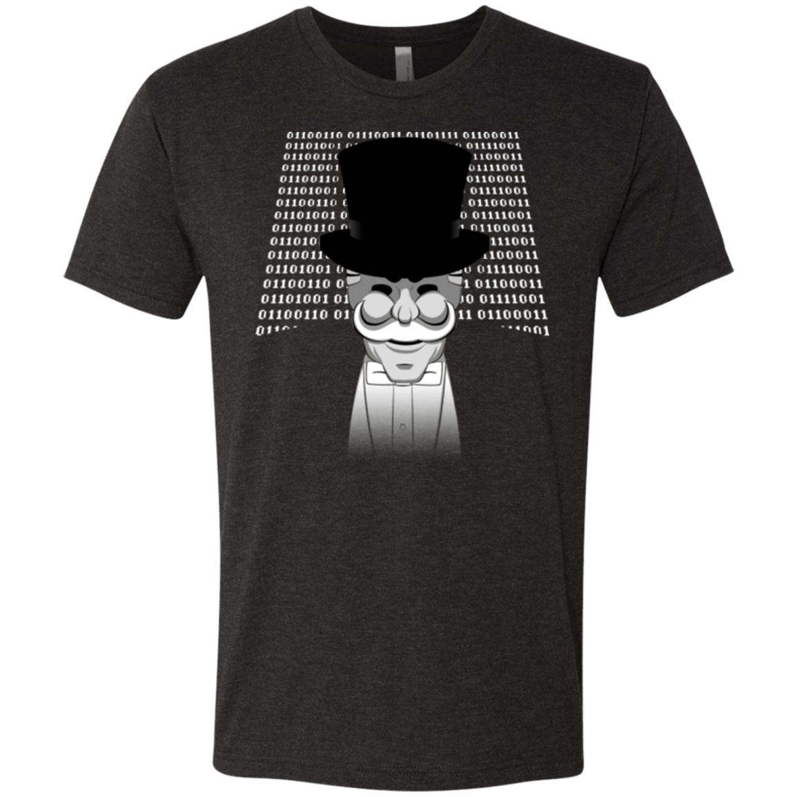 T-Shirts Vintage Black / Small A One Or A Zero Men's Triblend T-Shirt