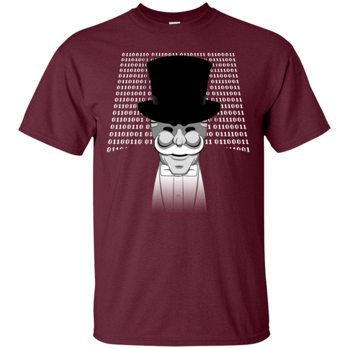 T-Shirts Maroon / Small A One Or A Zero T-Shirt