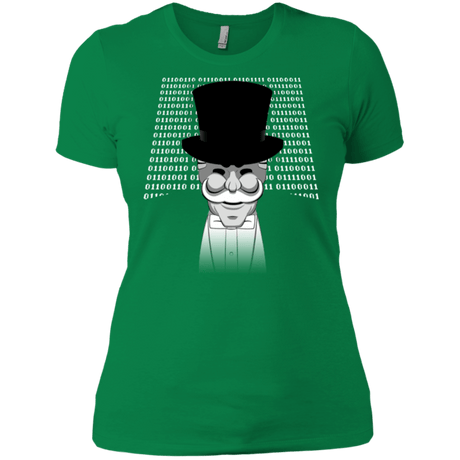 T-Shirts Kelly Green / X-Small A One Or A Zero Women's Premium T-Shirt
