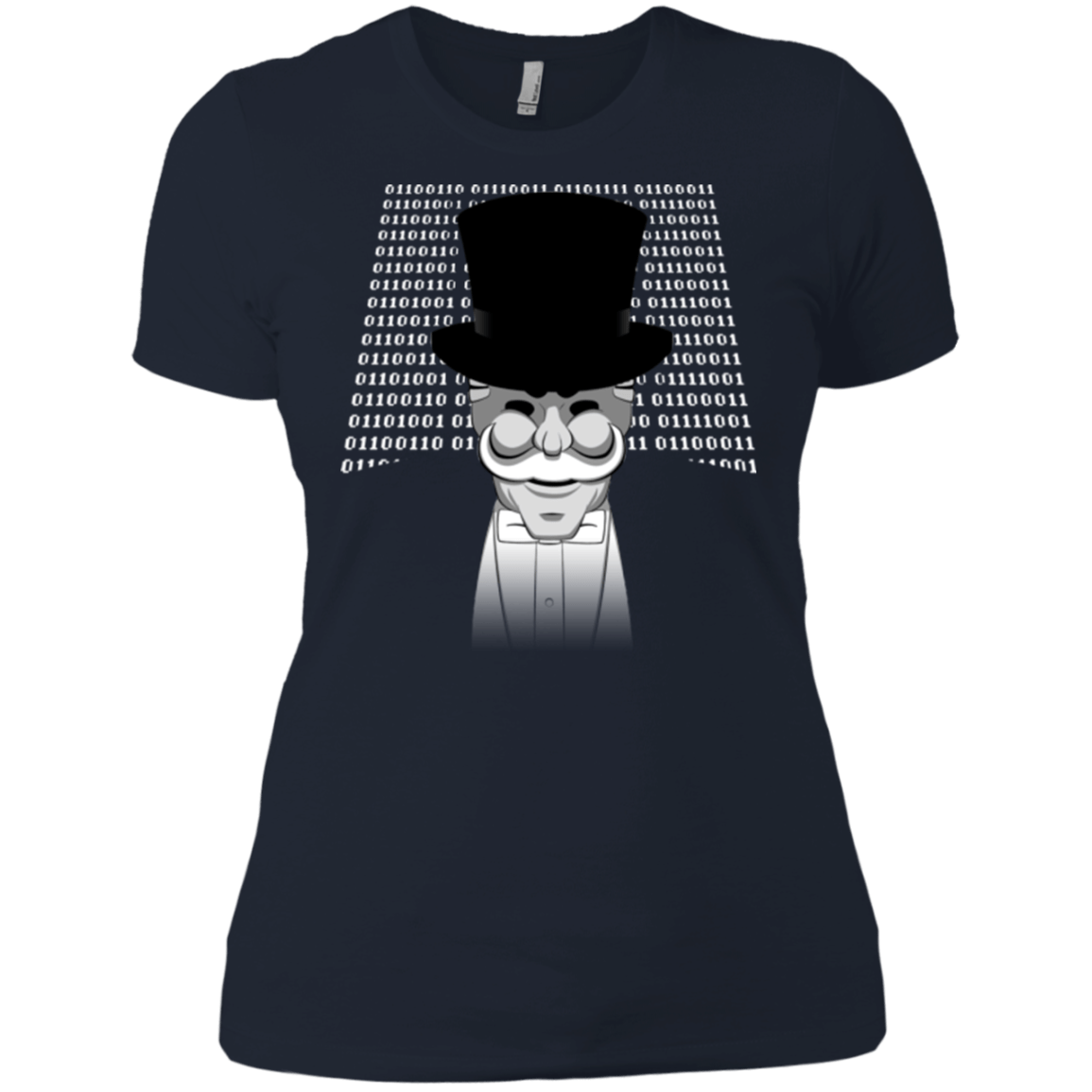 T-Shirts Midnight Navy / X-Small A One Or A Zero Women's Premium T-Shirt