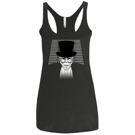 T-Shirts Vintage Black / X-Small A One Or A Zero Women's Triblend Racerback Tank