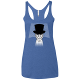 T-Shirts Vintage Royal / X-Small A One Or A Zero Women's Triblend Racerback Tank