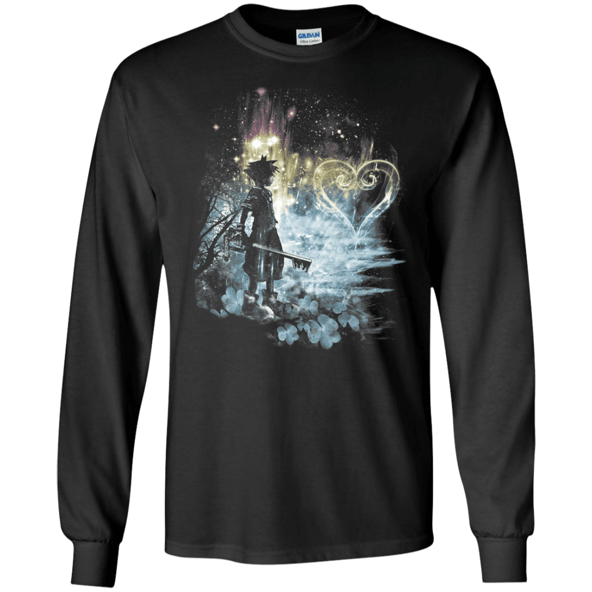 T-Shirts Black / S A Path to the Heart Men's Long Sleeve T-Shirt