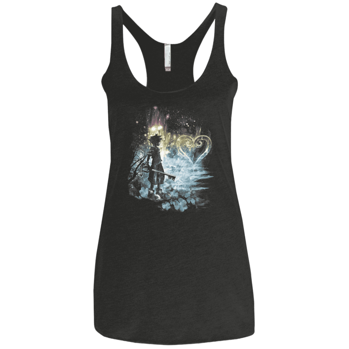 T-Shirts Vintage Black / X-Small A Path to the Heart Women's Triblend Racerback Tank