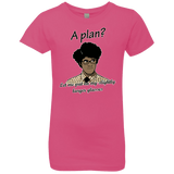 T-Shirts Hot Pink / YXS A Plan Girls Premium T-Shirt