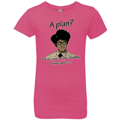 T-Shirts Hot Pink / YXS A Plan Girls Premium T-Shirt