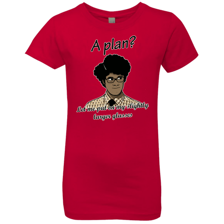 T-Shirts Red / YXS A Plan Girls Premium T-Shirt