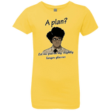 T-Shirts Vibrant Yellow / YXS A Plan Girls Premium T-Shirt