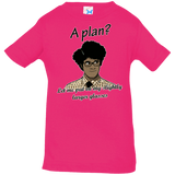 T-Shirts Hot Pink / 6 Months A Plan Infant Premium T-Shirt