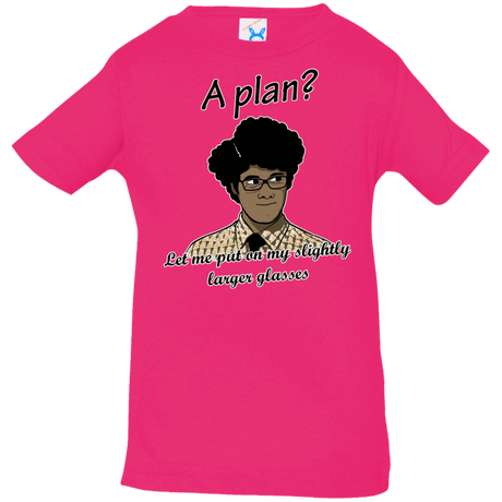 T-Shirts Hot Pink / 6 Months A Plan Infant Premium T-Shirt