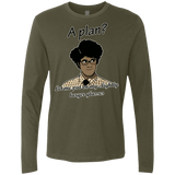 T-Shirts Military Green / Small A Plan Men's Premium Long Sleeve