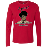 T-Shirts Red / Small A Plan Men's Premium Long Sleeve