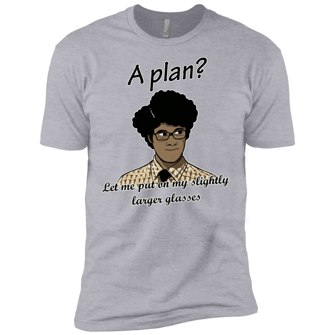 T-Shirts Heather Grey / X-Small A Plan Men's Premium T-Shirt