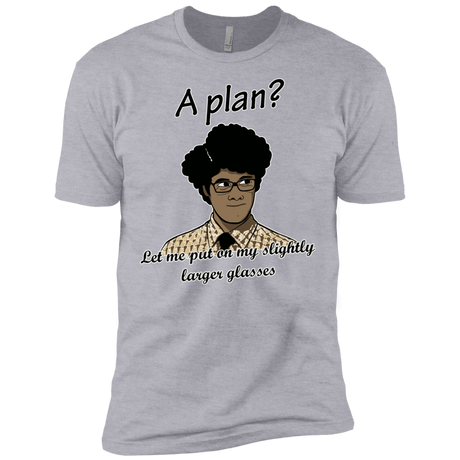 T-Shirts Heather Grey / X-Small A Plan Men's Premium T-Shirt