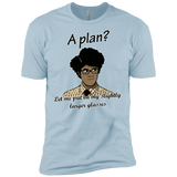 T-Shirts Light Blue / X-Small A Plan Men's Premium T-Shirt