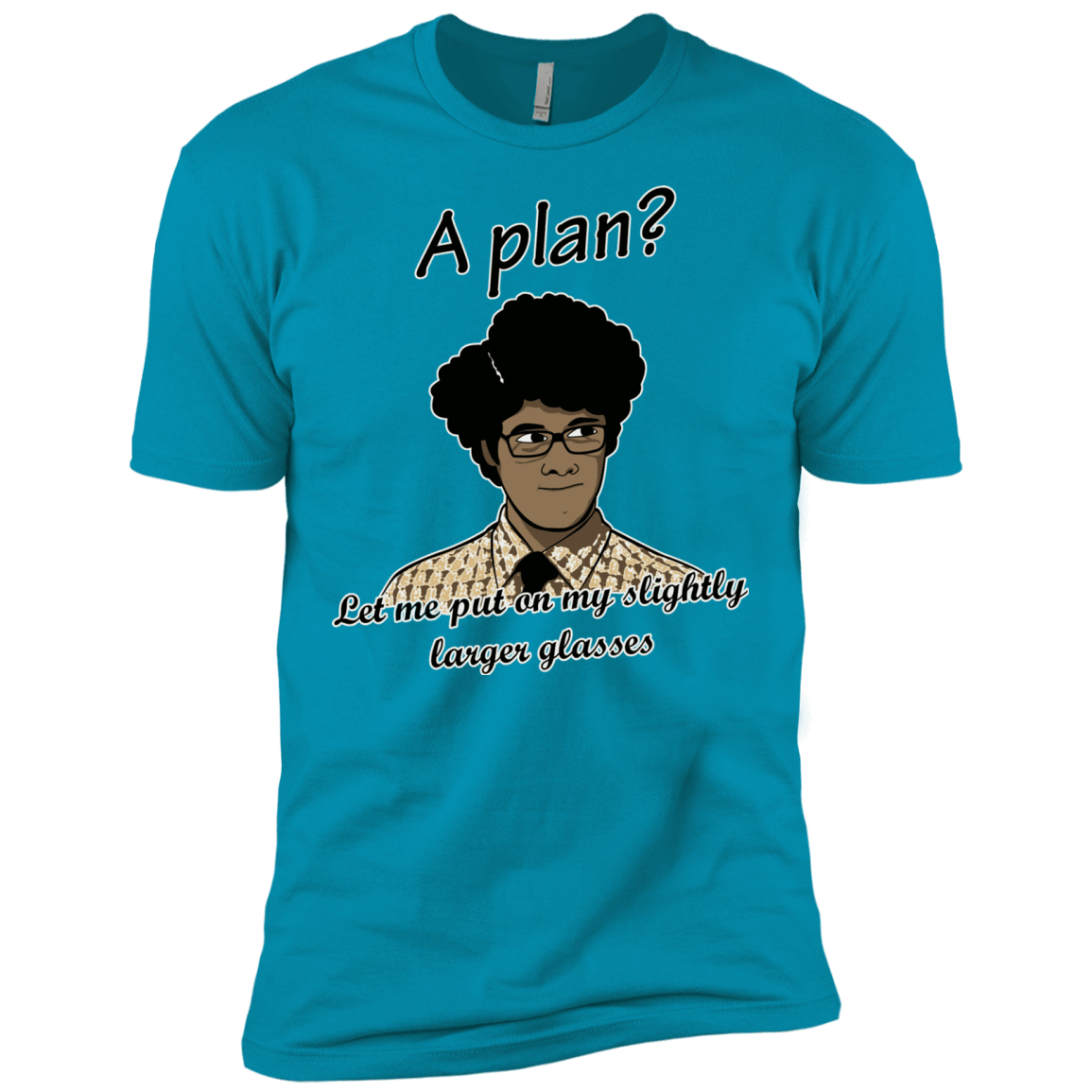 T-Shirts Turquoise / X-Small A Plan Men's Premium T-Shirt