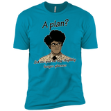 T-Shirts Turquoise / X-Small A Plan Men's Premium T-Shirt