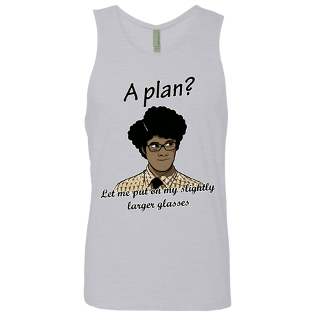 T-Shirts Heather Grey / Small A Plan Men's Premium Tank Top