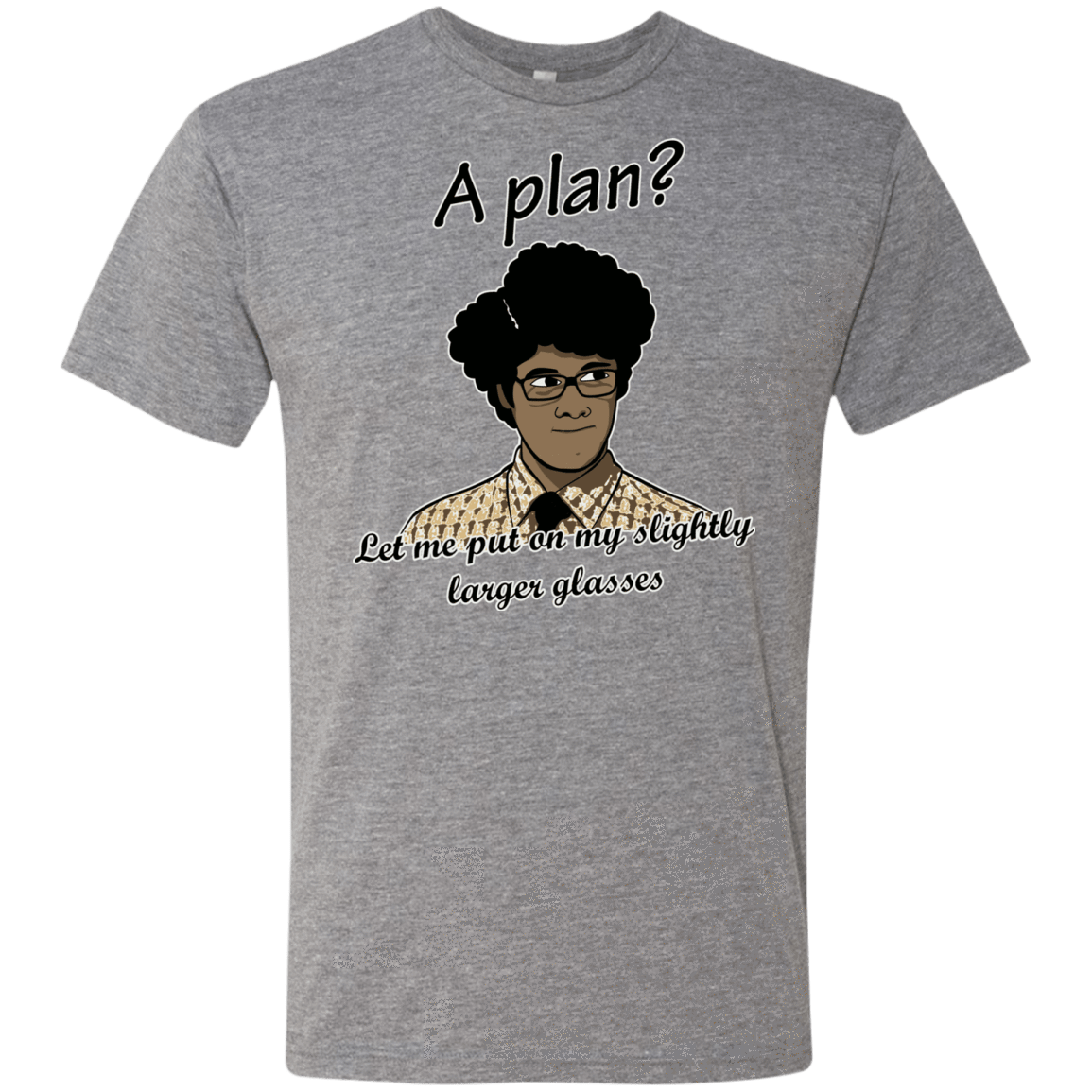 T-Shirts Premium Heather / Small A Plan Men's Triblend T-Shirt