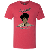 T-Shirts Vintage Red / Small A Plan Men's Triblend T-Shirt