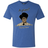T-Shirts Vintage Royal / Small A Plan Men's Triblend T-Shirt