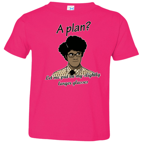 T-Shirts Hot Pink / 2T A Plan Toddler Premium T-Shirt