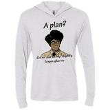 T-Shirts Heather White / X-Small A Plan Triblend Long Sleeve Hoodie Tee