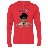 T-Shirts Vintage Red / X-Small A Plan Triblend Long Sleeve Hoodie Tee