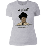 T-Shirts Heather Grey / X-Small A Plan Women's Premium T-Shirt